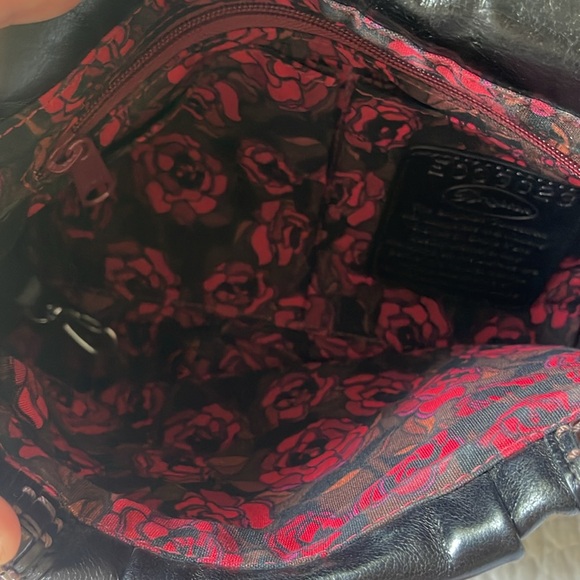 Brighton leather - hand braided purse - beautiful bag! - Picture 4 of 10